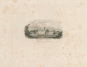 Trentham Hall: acélmetszet alkotó: Unbekannt