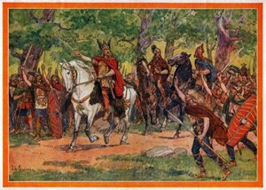Vercingetorix. alkotó: Unbekannter Künstler