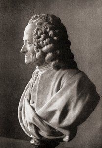 Voltaire, A filozófia történetéből, 1926-ban (litho) alkotó: Unbekannt