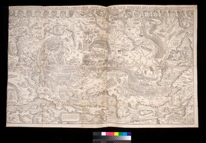 Faltérkép az 1529-es török hadjáratról, Johann Haselberg (fl. 1514–37) és Christoph Zell (megh. 1590), Nürnberg alkotó: Unbekannt