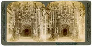 Szent Sír-templom, Jeruzsálem, Palesztina, 1897. alkotó: Underwood and Underwood