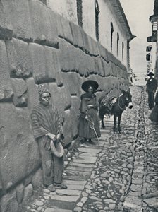 Inka falazat, Cuzco, 1916