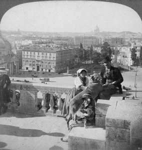 Róma, Olaszország, 1905. alkotó: Underwood and Underwood