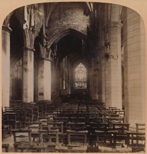 St. Giles katedrális, Edinburgh, Skócia, 1896. alkotó: Underwood and Underwood
