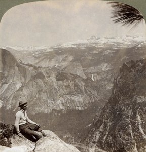 Yosemite Valley, Kalifornia, USA, 1902 alkotó: Underwood and Underwood