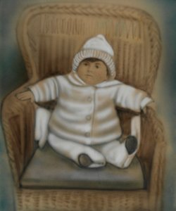 Gyermek a székben alkotó: Unidentified