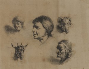 Fejek - három ember, két állat alkotó: Unidentified