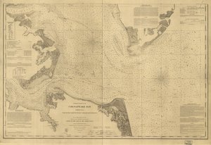 Chesapeake Bay, Sheet no. 1, York River, Hampton Roads, Chesapeake entrance... LOC 99447134