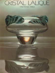 Cristal Lalique. Crystal, Lalique. alkotó: Unknown