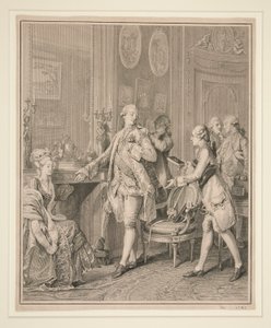 Szaloni jelenet (előkészítés a szertartásra) alkotó: Unknown