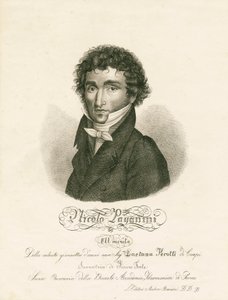 Niccolo Paganini - portré alkotó: Unknown