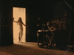 Jelenet a Boccaccio című darabból alkotó: Unknown