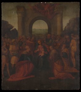 A mágusok imádása alkotó: Unknown