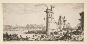 Kilátás a Pont Neuf-ra alkotó: Unknown