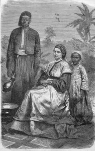 ALEXANDRINE PETRONELLA FRANCINA TINNE (1839 1869). Holland utazó, akit a tuaregek gyilkoltak meg Közép-Afrikában. alkotó: Unknown artist