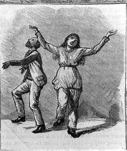 Pár Shaker táncol. alkotó: Unknown artist