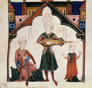 Költők és zenészek csoportja (Miniature alkotó: Unknown artist