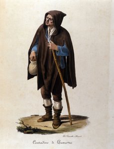 Szicíliai Camastra régióból származó paraszt. alkotó: Unknown artist