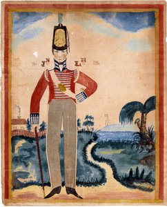 A 7. Lábezred (Royal Fusiliers) közkatona a Karib-térségben alkotó: Unknown artist