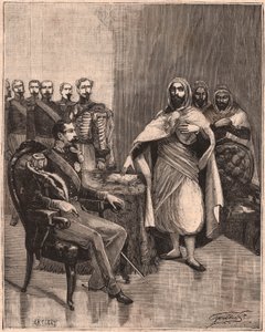 Abd El Kader és Napóleon III alkotó: Unknown