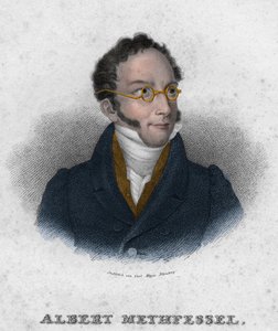 Albert Gottlieb Methfessel (1785-1869) angol zeneszerző és karmester alkotó: Unknown artist
