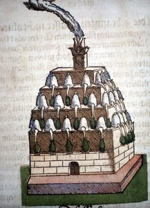 Alkímia: az Athanor négyes Pietro Andrea Mattioli (Matthiole) (1500-1577) könyvéből. Frankfurt alkotó: Unknown artist