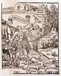 A logika allegóriája Gregor Reisch Margarita philosophicájából (1508) alkotó: Unknown artist