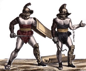Az ókori Róma: A római gladiátor - Római ókor: a gladiátor alkotó: Unknown artist