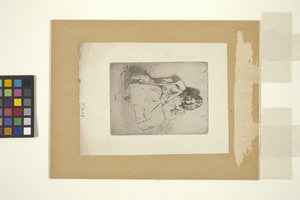 Annie, ül (rézkarc) alkotó: Unknown artist
