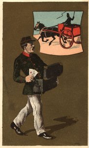 Névtelen kromolitográfia, 19. század vége. alkotó: Unknown artist