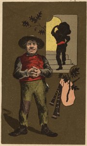 Névtelen kromolitográfia, 19. század vége. alkotó: Unknown artist