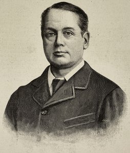 Archibald Philip Primrose, 5th Earl of Rosebery (1847-1929), brit politikus, metszet J. Jerrard fényképéről, L