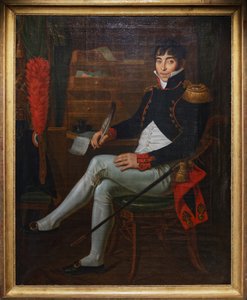 Tüzértiszt a Birodalom alatt, 1804-1815 körül (olaj, vászon) alkotó: Unknown artist