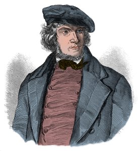 August Heinrich Hoffmann (Hoffmann von Fallersleben alkotó: Unknown artist