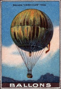 Ballon "aero club" ("aero club") alkotó: Unknown Artist