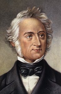 Justus von Liebig báró, német kémikus . alkotó: Unknown Artist