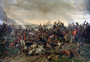 Waterloo-i csata június 18-án alkotó: Unknown artist
