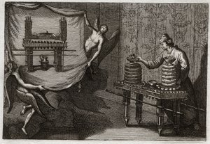 Royaumont Biblia, Ószövetség: A tabernákulumban található kenyerek táblázata. Illusztráció 1811-ből. alkotó: Unknown artist