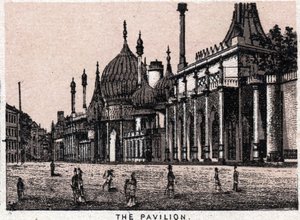 Brighton, Anglia: kilátás a pavilonra. in "" A világ 168 nézetet szemléltet"" Keltezés nélküli (19. század vége) alkotó: Unknown artist