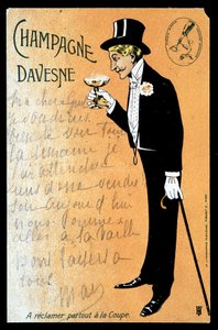 Champagne Davesne, 20. század eleje alkotó: Unknown Artist