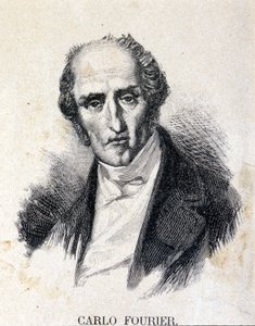 Charles Fourier (1772-1837) francia filozófus és közgazdász. alkotó: Unknown artist