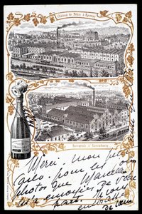 Chateau de Beijing Epernay-ban és a Champagne "Mercier" luxemburgi fiókja, 20. század eleje alkotó: Unknown Artist
