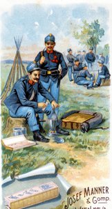 „Josef Manner & Gomp, Bécs” csokoládéreklám”. alkotó: Unknown artist