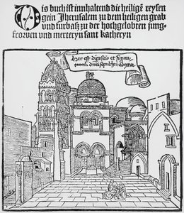 Szent Sír-templom Jeruzsálemben alkotó: Unknown artist