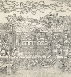 Velence városa, Olaszország, metszet alkotó: Unknown artist