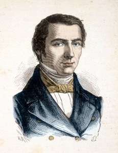 Claude Frederic Bastiat klasszikus liberális teoretikus, politikai közgazdász – Frederic Bastiat portréja, Economiste (1801-1850) – a „Les Contemporains” című kötetben, 19. század végén. alkotó: Unknown artist
