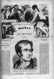 Borító a „Les Employes” című regényhez alkotó: Unknown artist