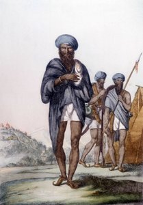 Kultúra, civilizáció és indiai társadalom: Egy szikh portréja, India vallása. alkotó: Unknown artist