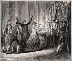 Conde hercegének halála (Louis VI Henri de Bourbon Conde alkotó: Unknown artist