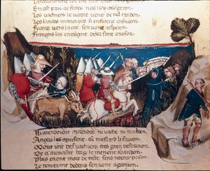 Belépés Spanyolországba (miniatűr alkotó: Unknown artist